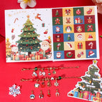 Christmas Countdown Bracelet | 24-Day Advent Calendar Charms
