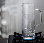 Glass Water Pitcher | Bamboo Lid Heat Resistant Jug