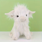 Highland Cow Plush Toy | Soft Stuffed Animal 25cm