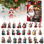 Dachshund Advent Calendar | 24-Day Christmas Countdown with Dog Ornaments