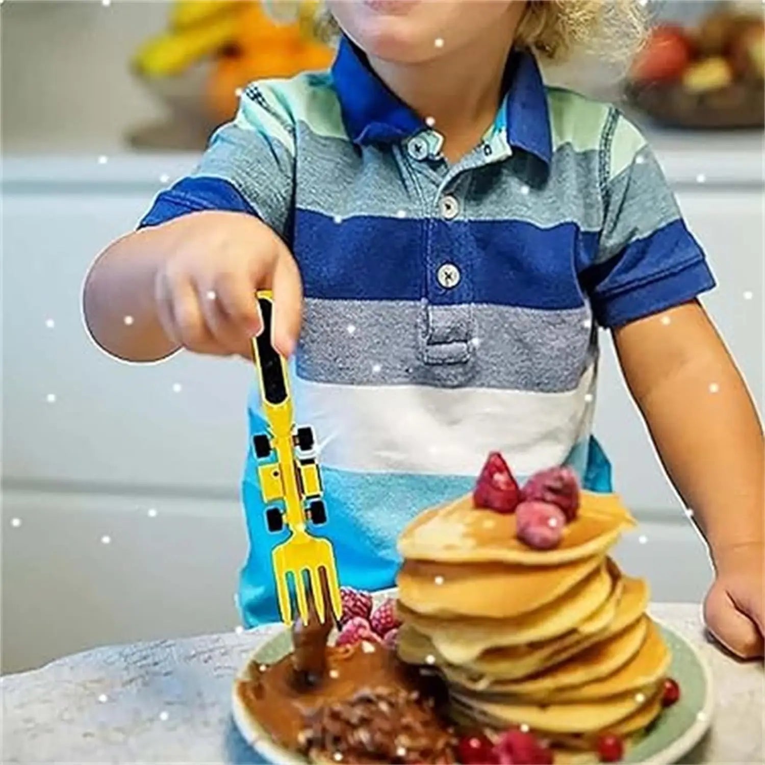 Construction Plate Set | Interactive Bulldozer Design for Kids