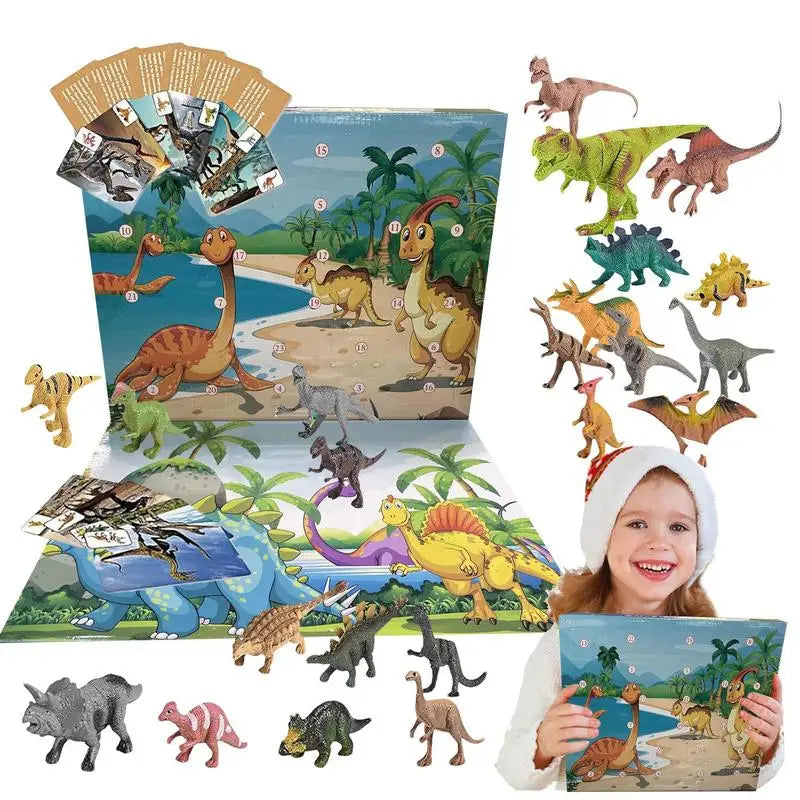 Dinosaur Advent Calendar | Interactive 24-Day Christmas Countdown