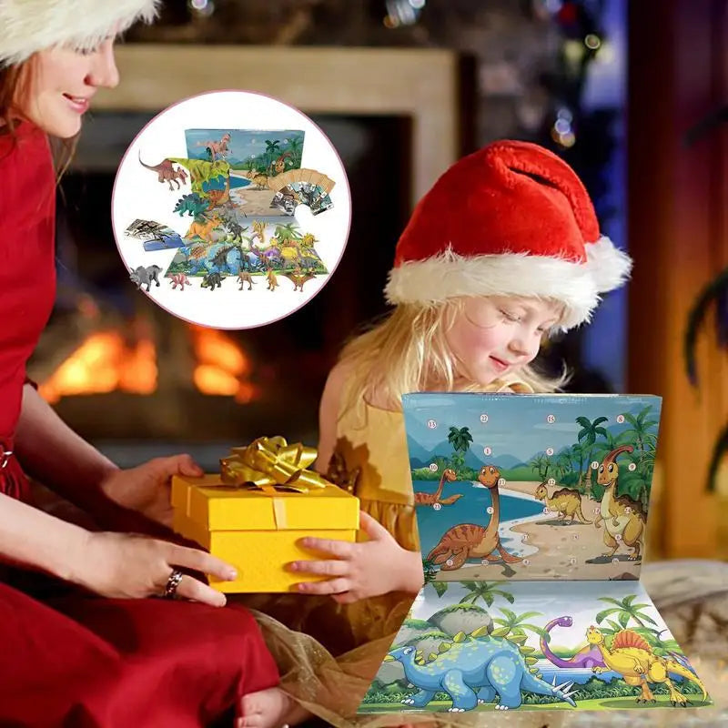 Dinosaur Advent Calendar | Interactive 24-Day Christmas Countdown