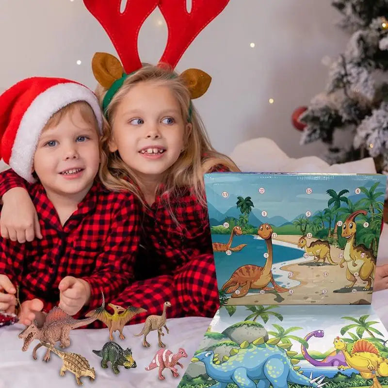 Dinosaur Advent Calendar | Interactive 24-Day Christmas Countdown