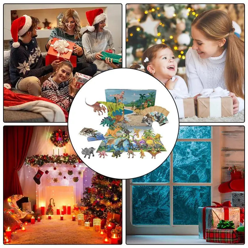 Dinosaur Advent Calendar | Interactive 24-Day Christmas Countdown