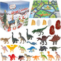 Dinosaur Advent Calendar | 28 Figures with Educational Play Mat