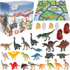 Dinosaur Advent Calendar | 28 Figure Educational Christmas Countdown