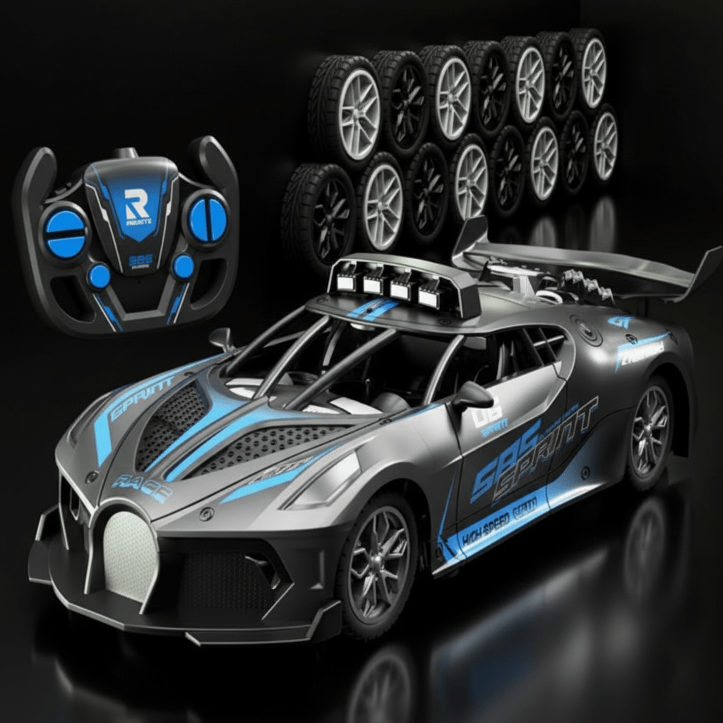 Remote Control Drift Car | 1:18 Scale RC Racing Vehicle for Kids