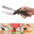 Multi-Function Kitchen Scissors | 3-in-1 Smart Cutting Board Design