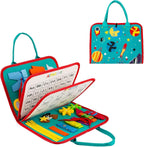 Toddler Activity Book | Interactive Soft Learning Toy with Buckles