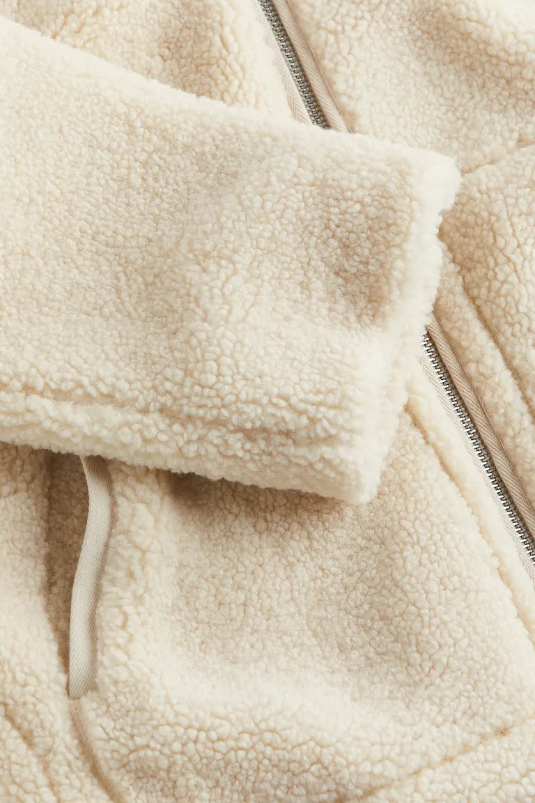 Cozy Fleece Jacket | Oversized Sherpa Winter Wear