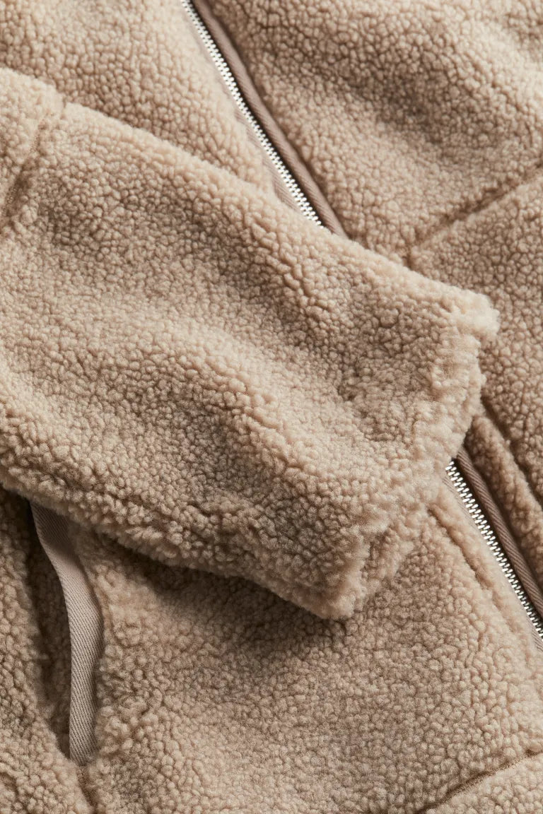 Cozy Fleece Jacket | Oversized Sherpa Winter Wear