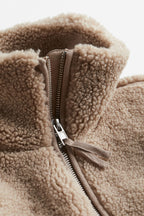 Cozy Fleece Jacket | Oversized Sherpa Winter Wear