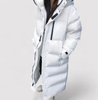Winter Long Puffer Coat | Full-Length Waterproof Design