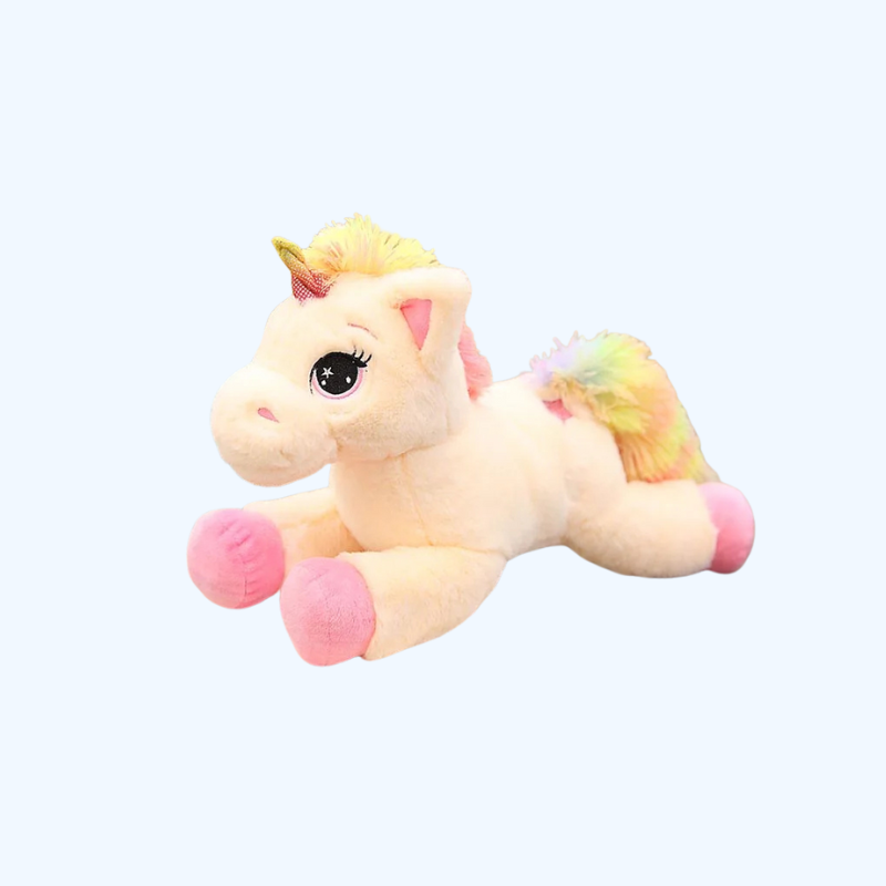 Rainbow Unicorn Plush Toy | Large 80cm Soft Cuddle Companion