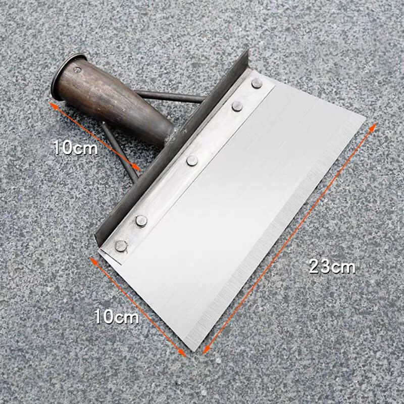Ergonomic Garden Shovel | Stainless Steel Blade with Wooden Handle
