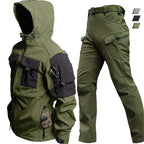 Tactical Outdoor Clothing Set | Waterproof Softshell Hiking Gear