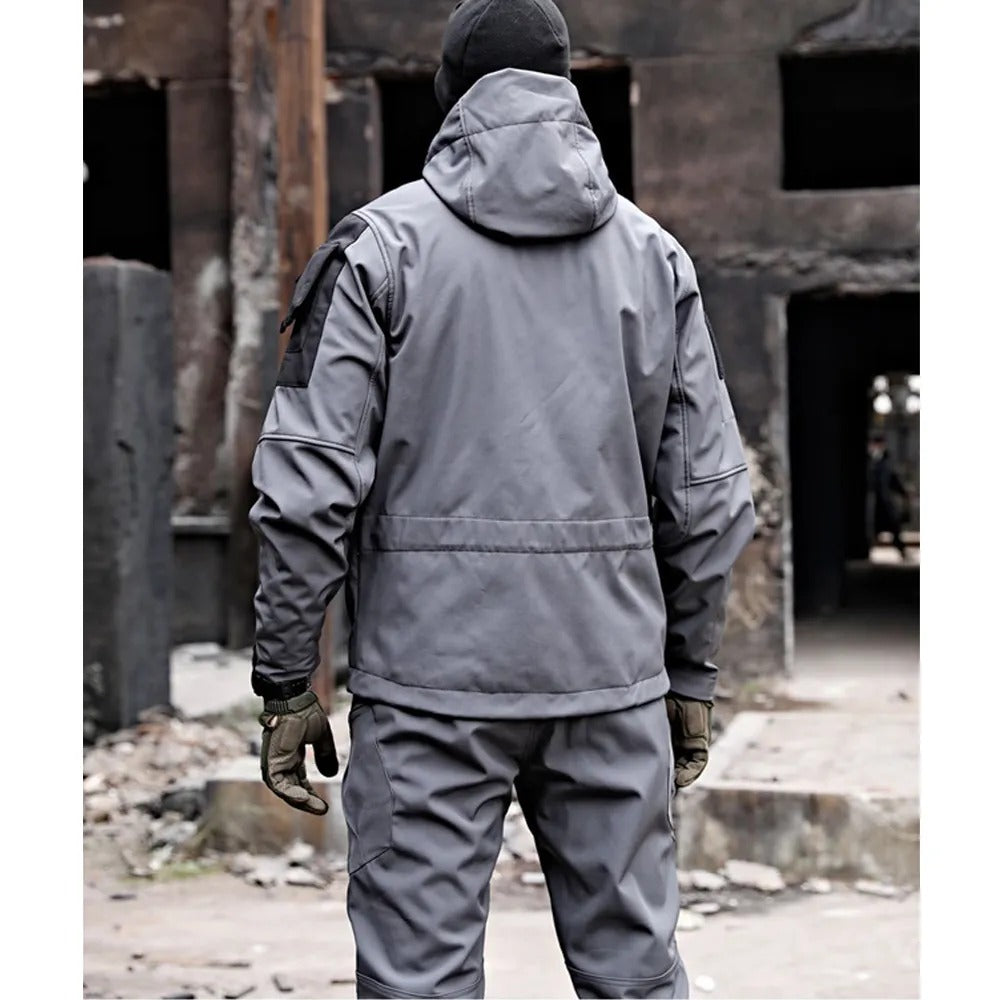 Tactical Outdoor Clothing Set | Waterproof Softshell Hiking Gear