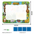 Educational Water Drawing Mat | Large Format Creative Play Surface