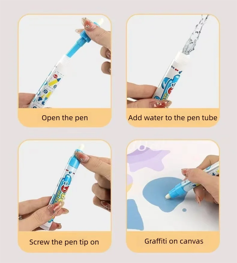 Educational Water Drawing Mat | Large Format Creative Play Surface