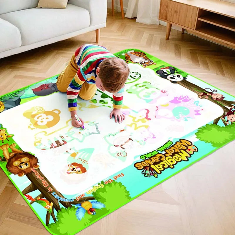 Educational Water Drawing Mat | Large Format Creative Play Surface