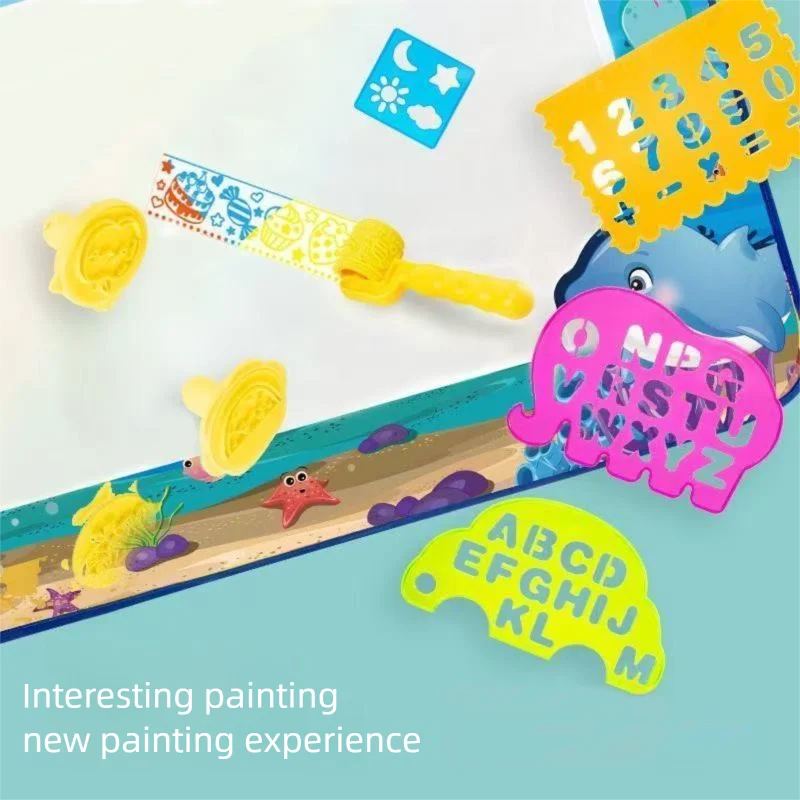 Educational Water Drawing Mat | Large Format Creative Play Surface