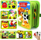 Interactive Farm Activity Book | Colorful Animal Learning Scenes