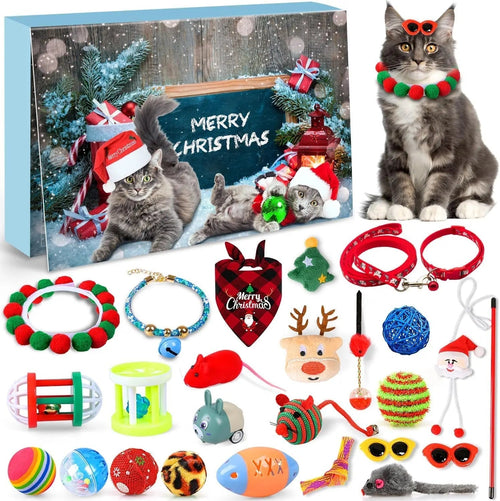 Cat Advent Calendar | 24 Interactive Holiday Toys