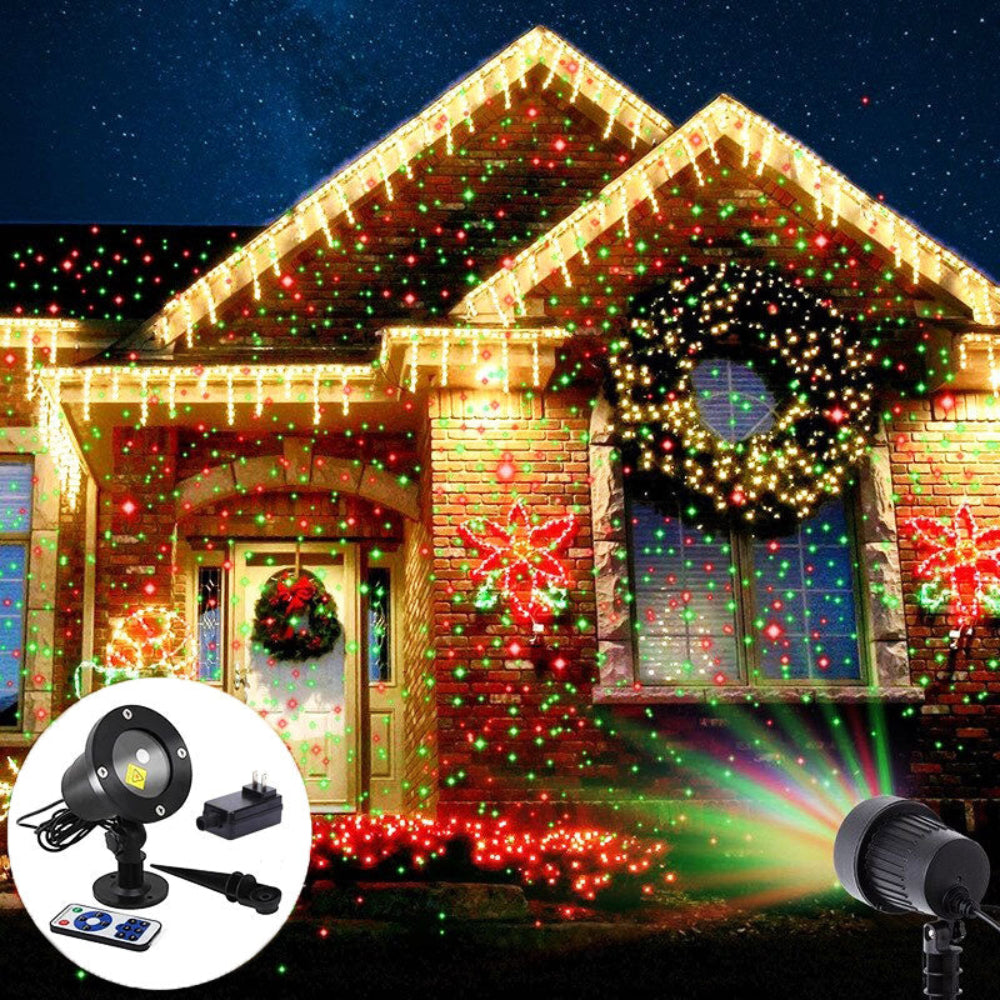 LED Outdoor Projector Light | Waterproof Christmas Laser Display