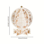 3D Pop-Up Christmas Card | Laser Cut Paper Tree Display