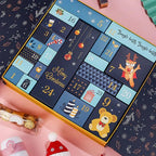 Christmas Advent Calendar | 24 Fillable Boxes with Festive Design