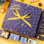 Christmas Advent Calendar | 24 Fillable Boxes with Festive Design