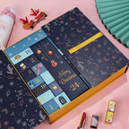 Christmas Advent Calendar | 24 Fillable Boxes with Festive Design