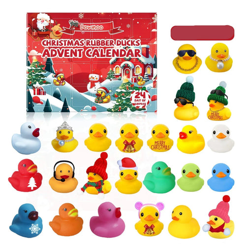 Christmas Rubber Duck Advent Calendar | 24 Holiday Themed Ducks