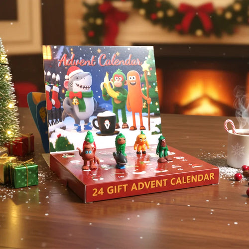 Christmas Advent Calendar | 24 Day Countdown with Figurines