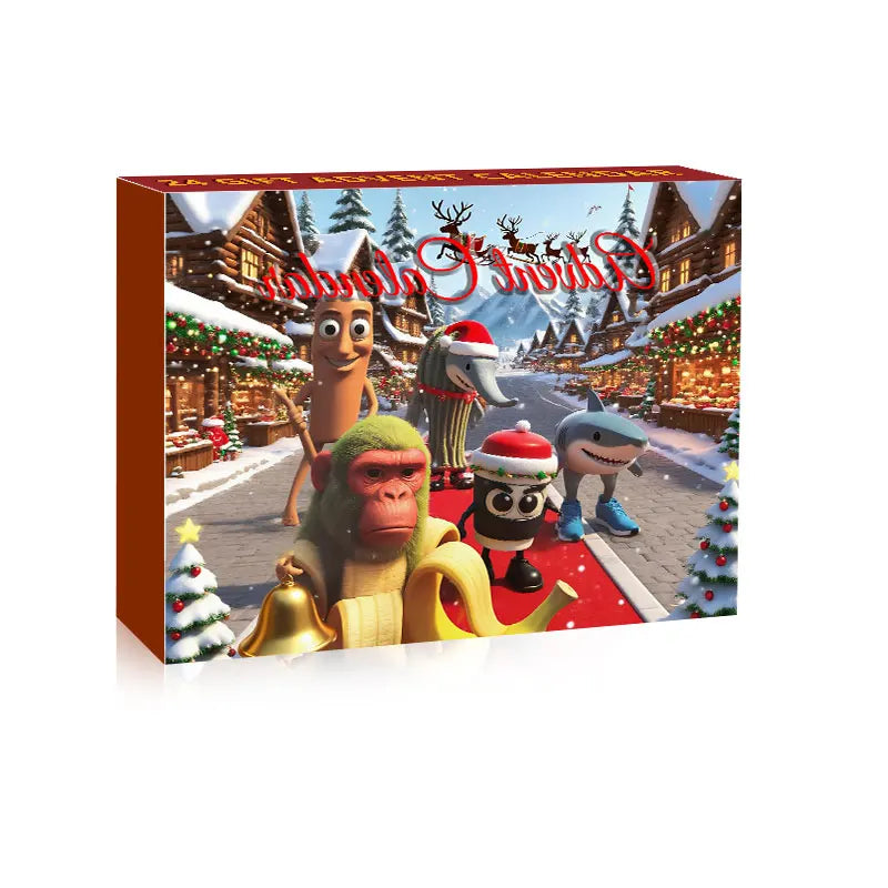 Christmas Advent Calendar | 24 Day Countdown with Figurines
