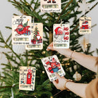 Christmas Money Holder Cards | Wooden Holiday Gift Tags
