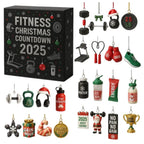 Fitness Christmas Advent Calendar | 24-Day Workout Motivation Countdown