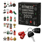 Fitness Christmas Advent Calendar | 24-Day Workout Countdown Ornaments