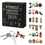 Fitness Christmas Advent Calendar | 24-Day Workout Motivation Countdown