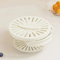 Food Storage Container Set | Ventilated Produce Keeper with Strainer