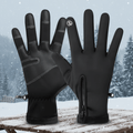 Winter Heated Gloves | Touchscreen Waterproof with Zipper