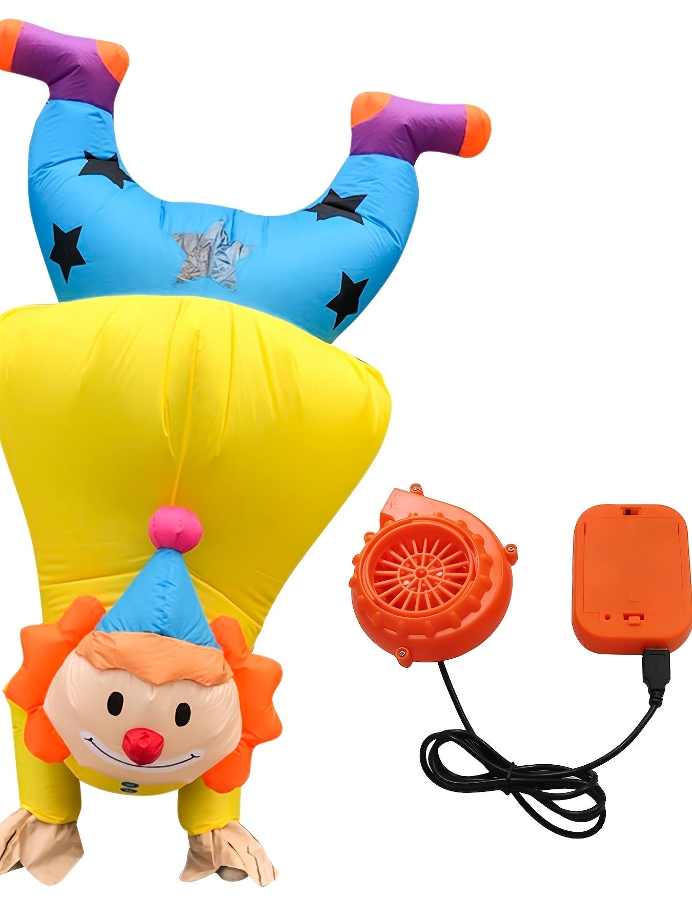 Inflatable Clown Costume | Upside Down Party Suit