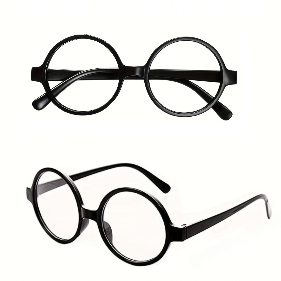 Chipmunk Costume Accessories Set | Plush Headbands & Round Glasses