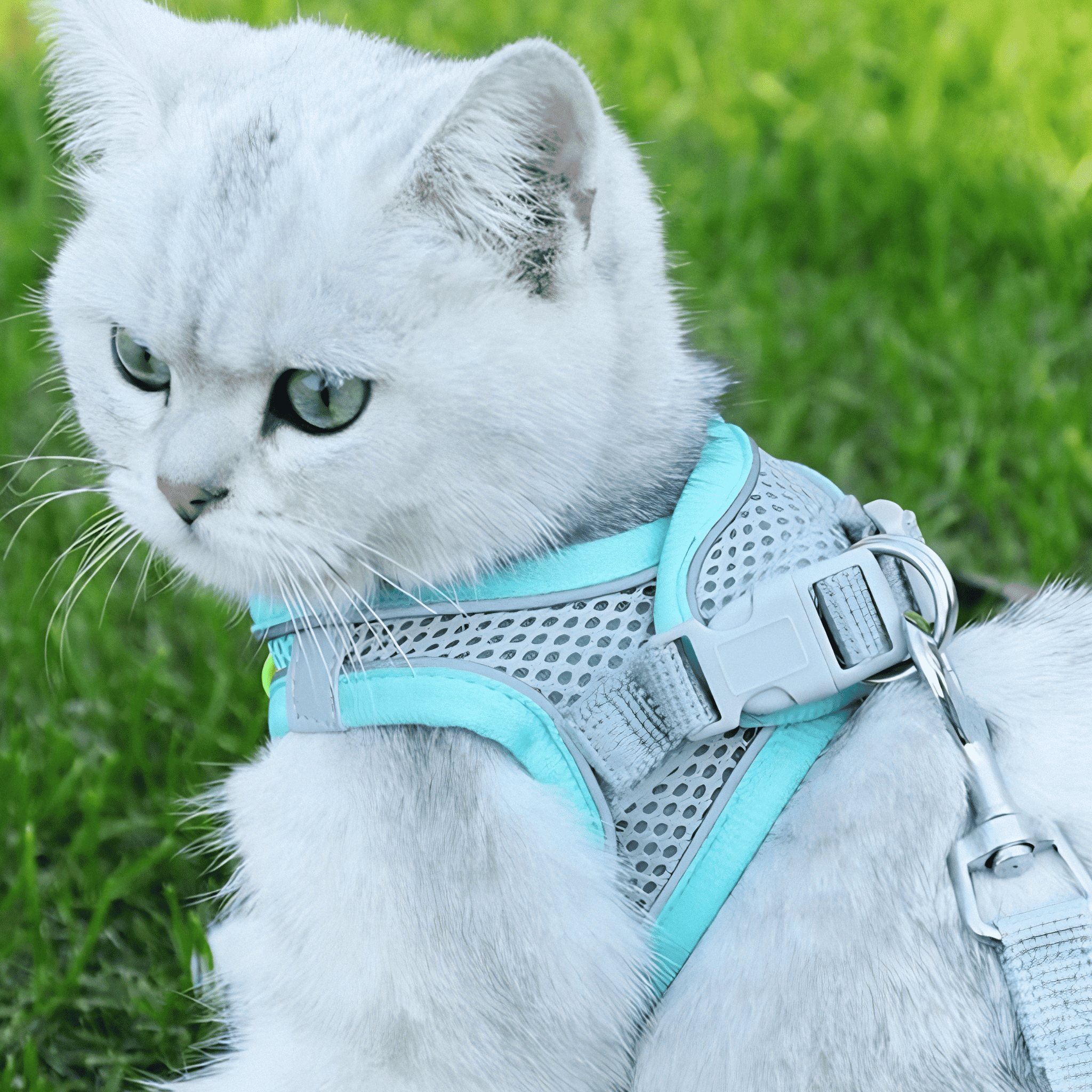 Mesh Cat Harness | Adjustable Safety Design