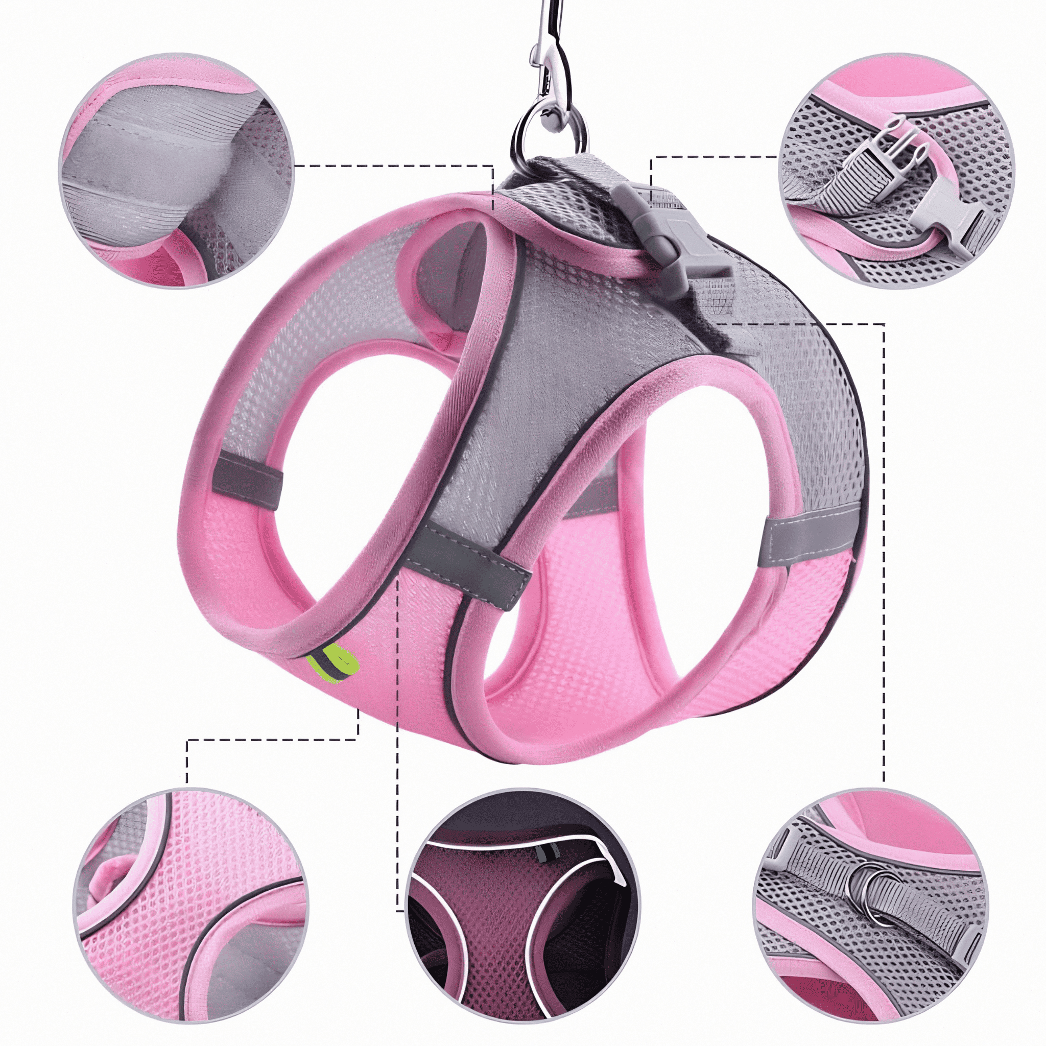 Mesh Cat Harness | Adjustable Safety Design