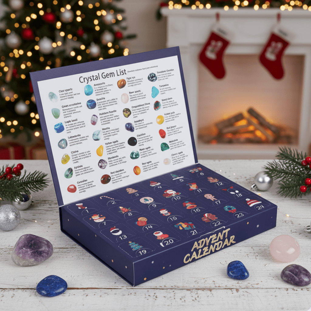 Crystal Advent Calendar | 24 Real Gemstones Discovery Set