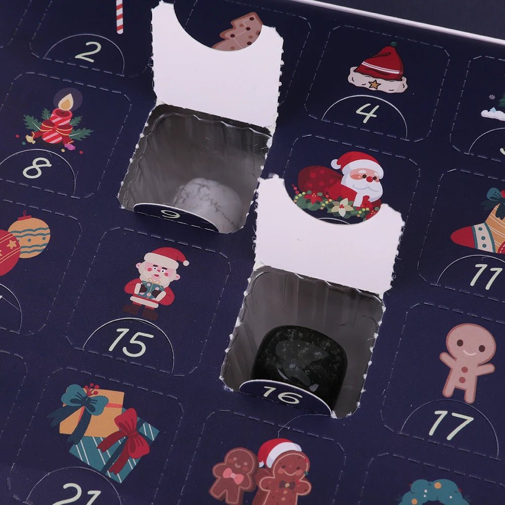 Crystal Advent Calendar | 24 Real Gemstones Discovery Set