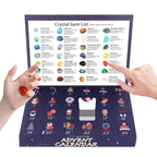 Crystal Advent Calendar | 24 Real Gemstones Discovery Set