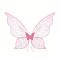 Fairy Wings Costume Accessory | Glitter Pink Butterfly Design